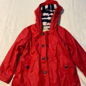 Girls Hatley Rain Coat, 6